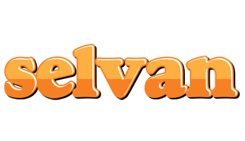 Selvan orange logo