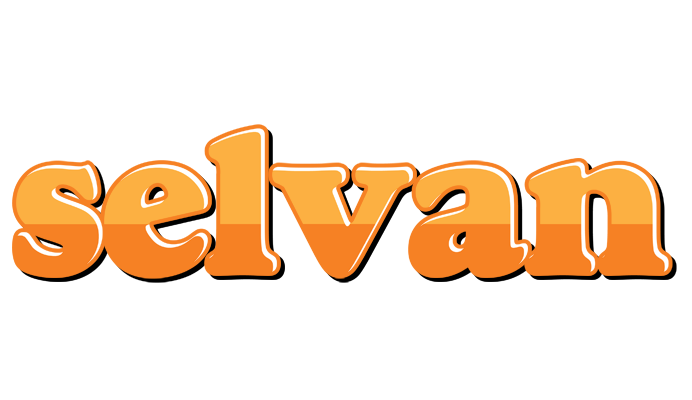 Selvan orange logo