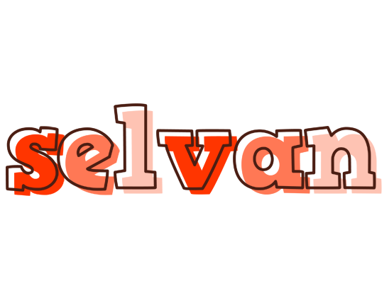 Selvan paint logo