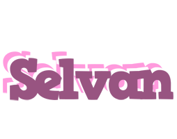 Selvan relaxing logo