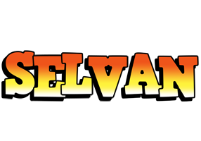 Selvan sunset logo