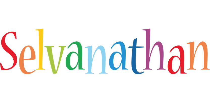 Selvanathan birthday logo
