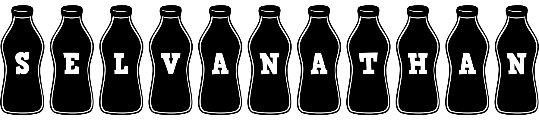 Selvanathan bottle logo