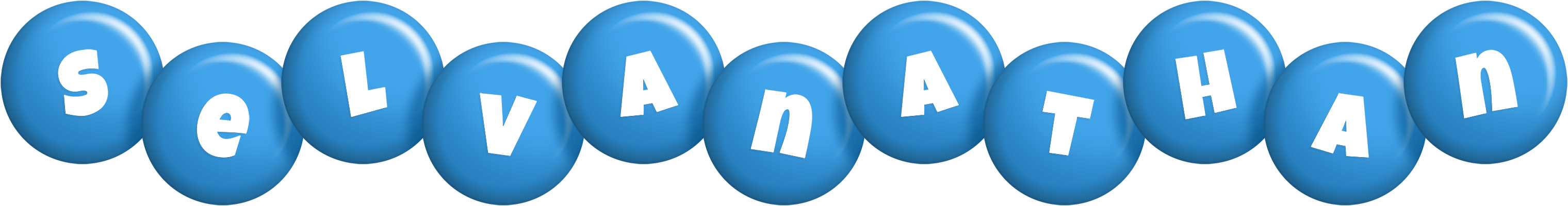 Selvanathan candy-blue logo