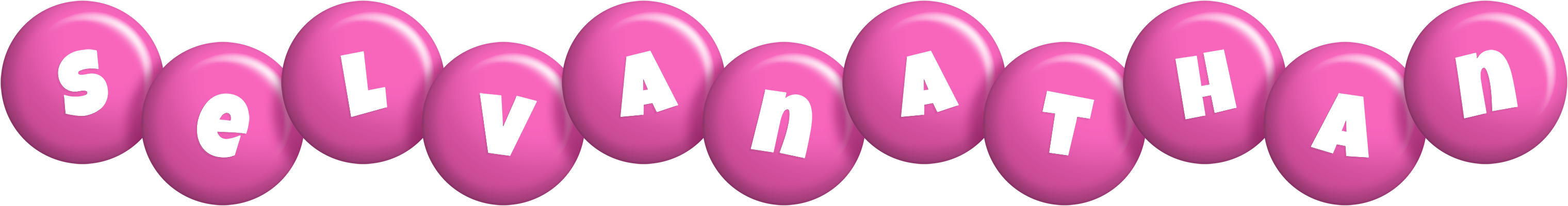 Selvanathan candy-pink logo