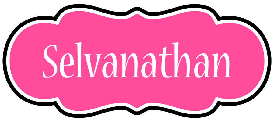 Selvanathan invitation logo