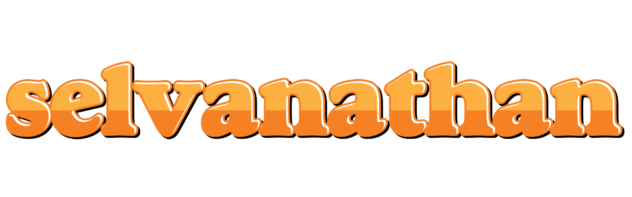 Selvanathan orange logo