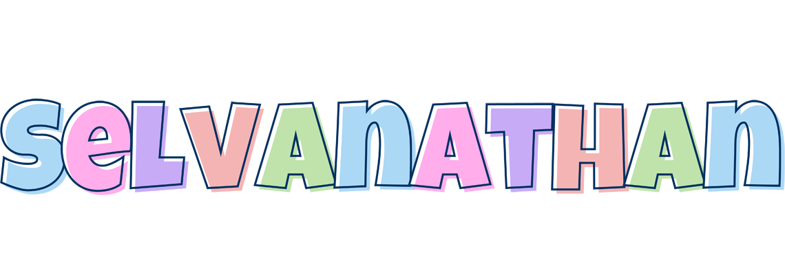 Selvanathan pastel logo