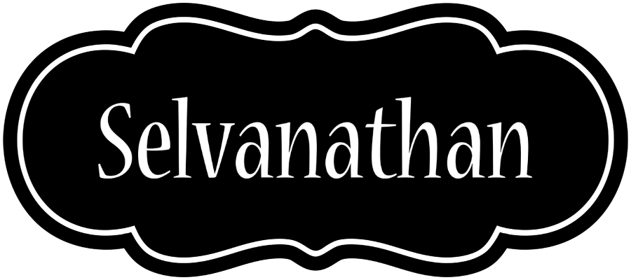 Selvanathan welcome logo