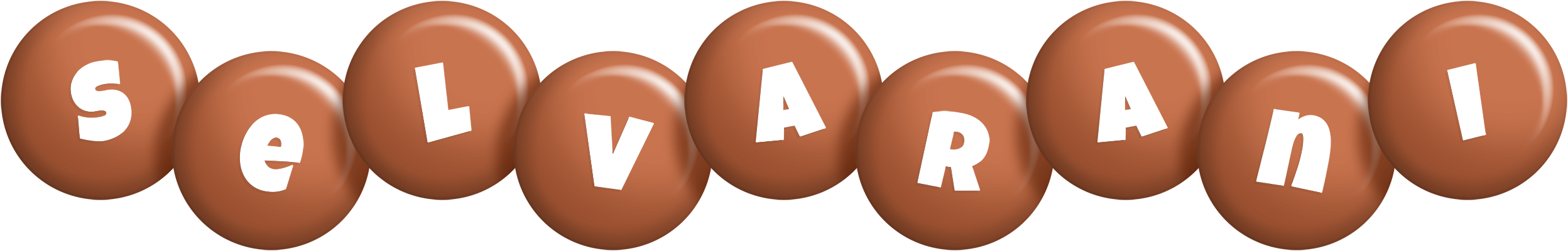 Selvarani candy-brown logo