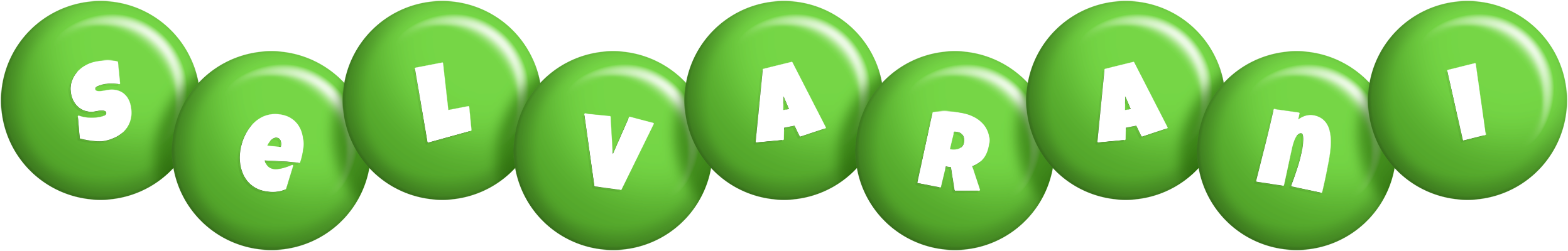 Selvarani candy-green logo