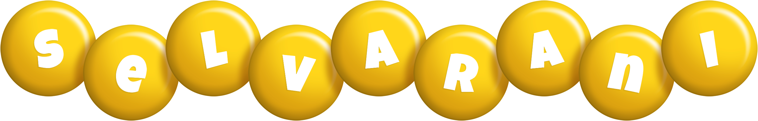 Selvarani candy-yellow logo