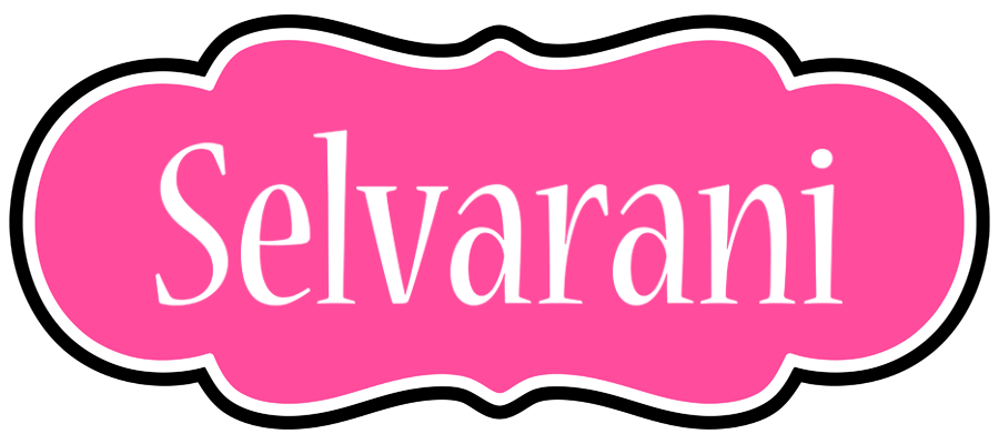 Selvarani invitation logo