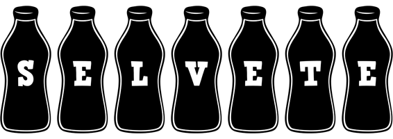 Selvete bottle logo