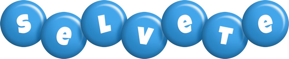 Selvete candy-blue logo