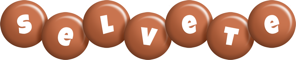 Selvete candy-brown logo