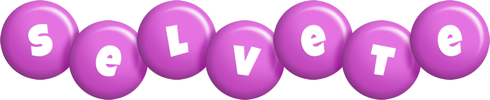 Selvete candy-purple logo