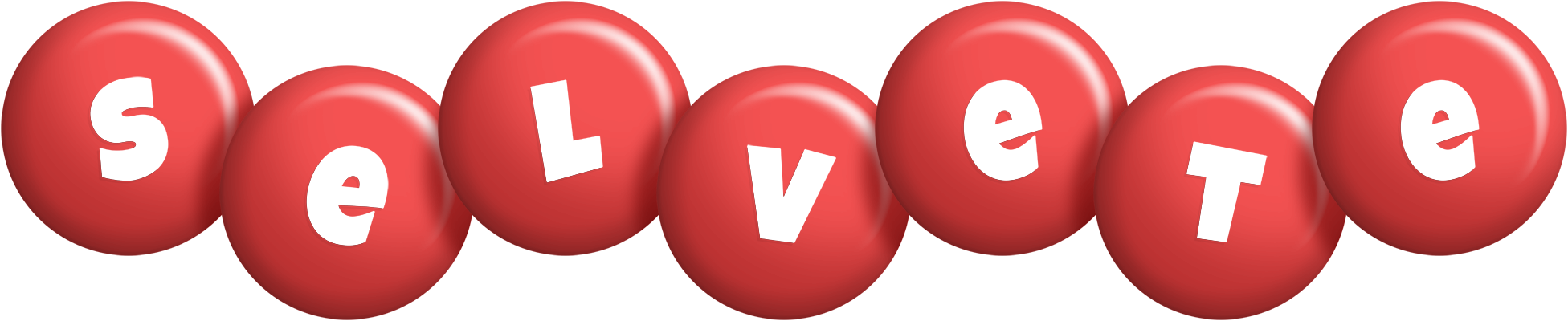 Selvete candy-red logo