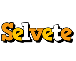 Selvete cartoon logo