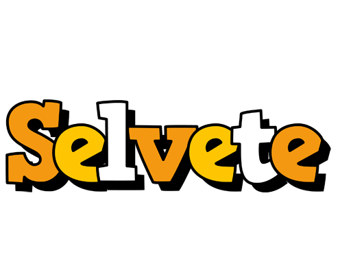 Selvete cartoon logo