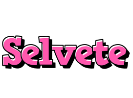 Selvete girlish logo