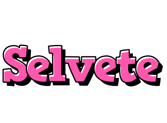 Selvete girlish logo