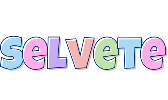 Selvete pastel logo