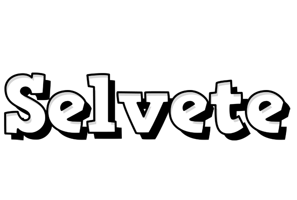 Selvete snowing logo