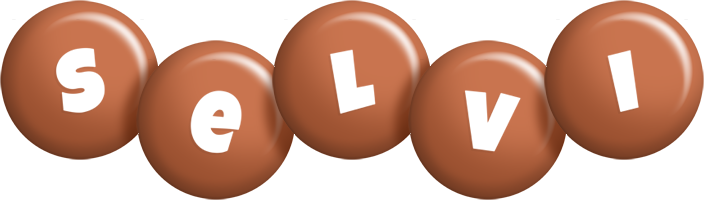 Selvi candy-brown logo