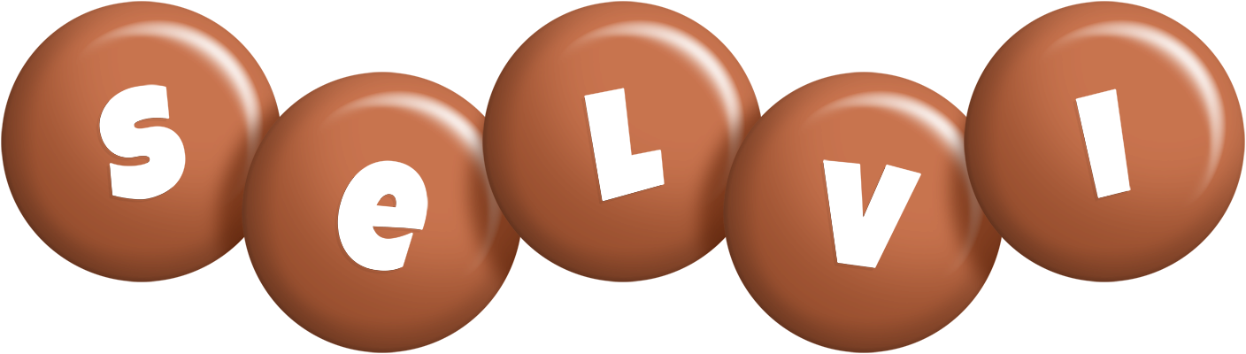 Selvi candy-brown logo
