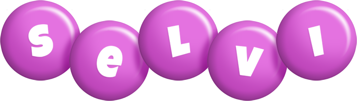 Selvi candy-purple logo