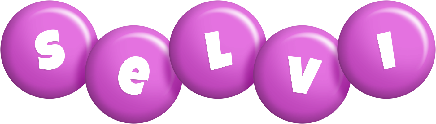 Selvi candy-purple logo