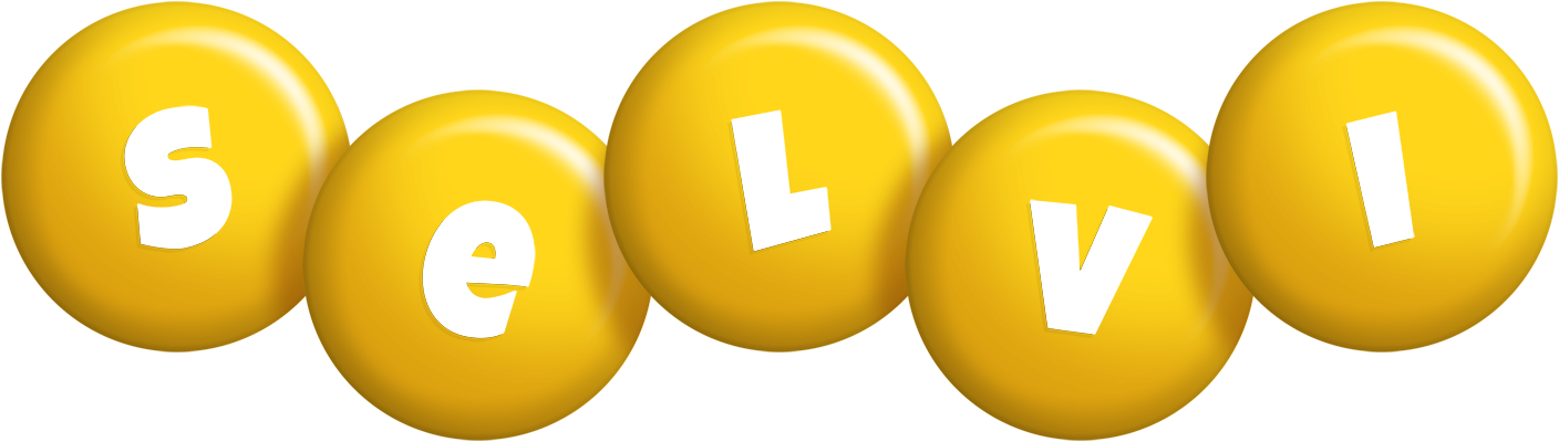 Selvi candy-yellow logo