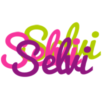 Selvi flowers logo