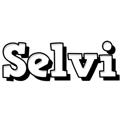 Selvi snowing logo