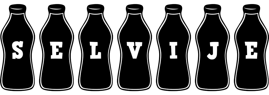 Selvije bottle logo