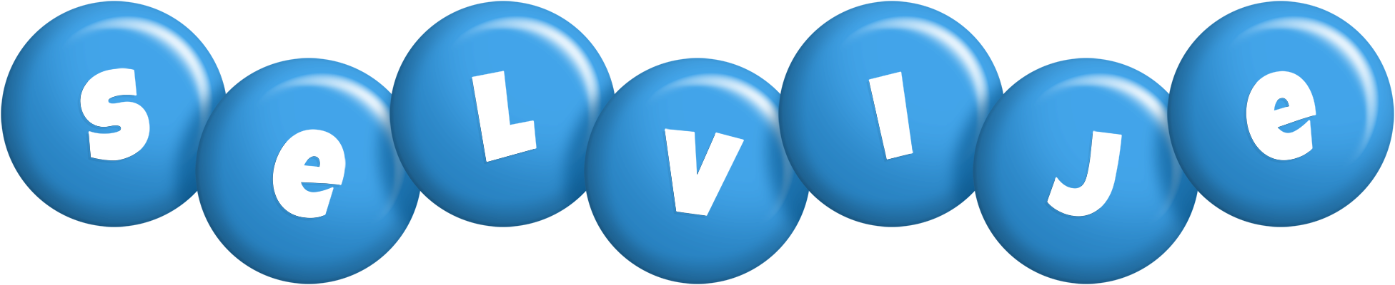 Selvije candy-blue logo