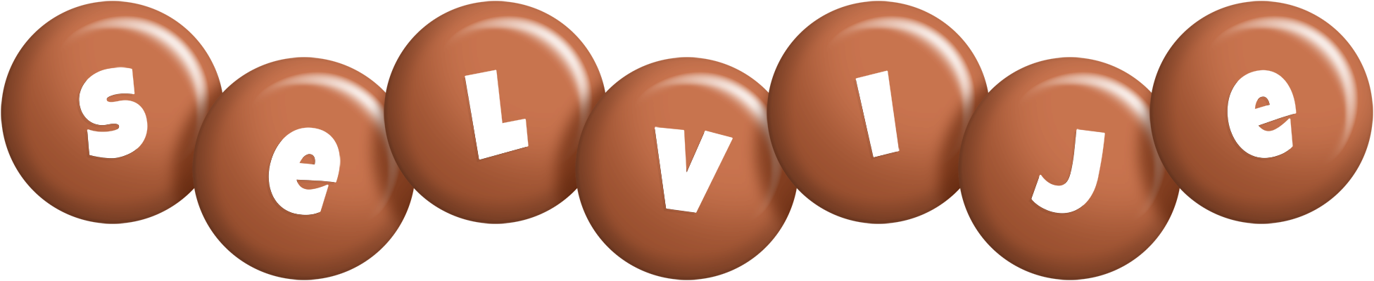 Selvije candy-brown logo