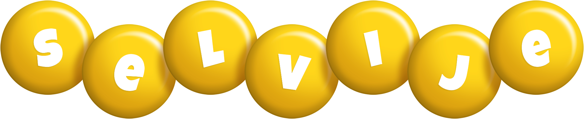 Selvije candy-yellow logo