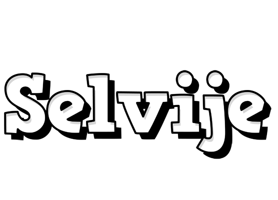 Selvije snowing logo