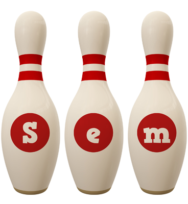 Sem bowling-pin logo