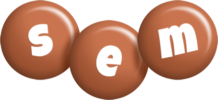 Sem candy-brown logo