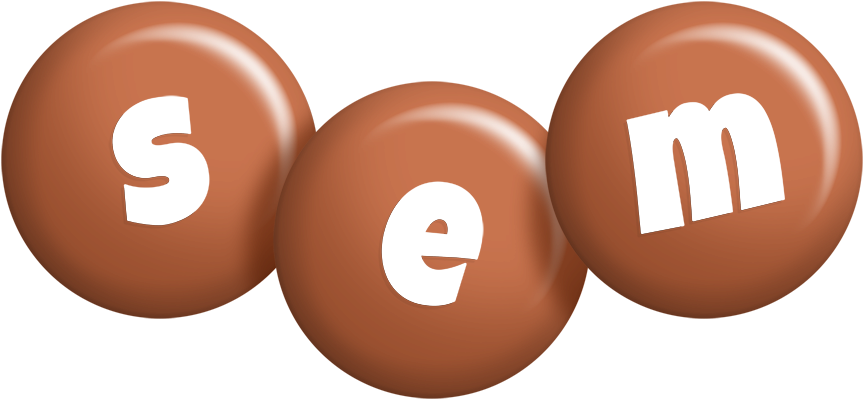 Sem candy-brown logo