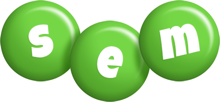 Sem candy-green logo