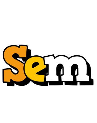 Sem cartoon logo