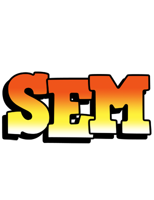 Sem sunset logo