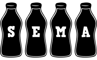 Sema bottle logo