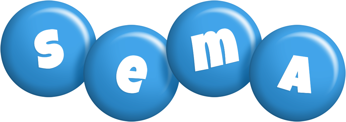 Sema candy-blue logo