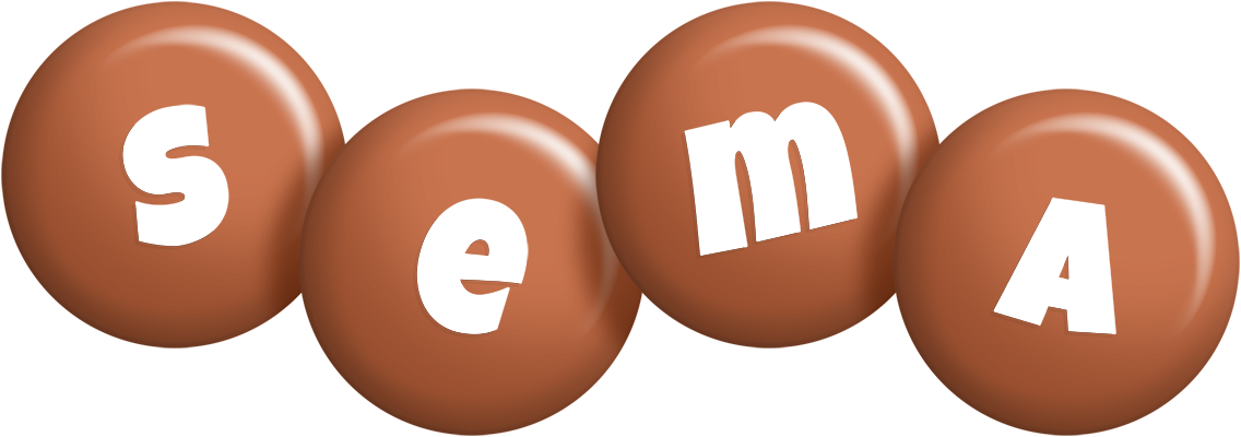 Sema candy-brown logo