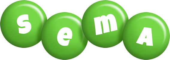 Sema candy-green logo